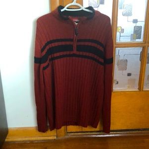 Men’s large sweater rust colour